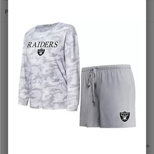 Raiders large women’s pj set
